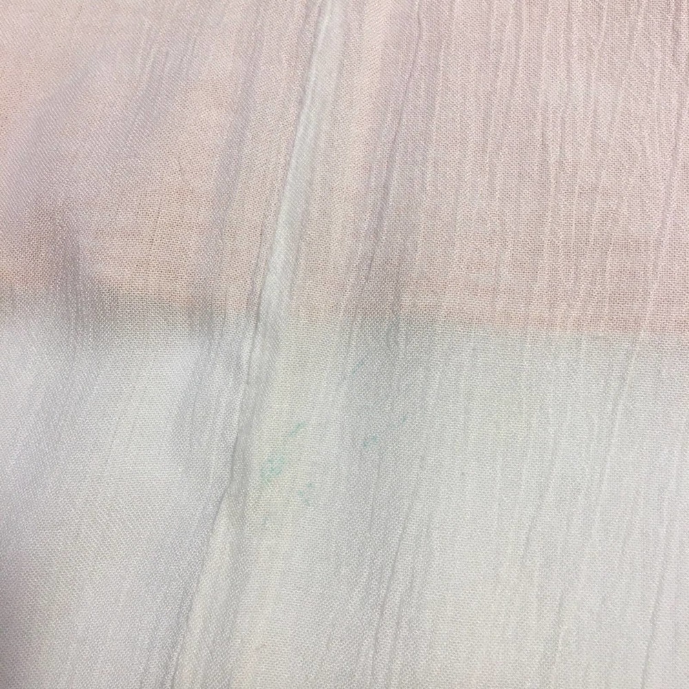 Zara Orange Striped Top White Mesh Back Size Small - Picture 6 of 6